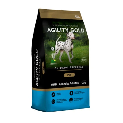 Agility Gold Cuidado Especial Piel Grandes Adultos 3kg